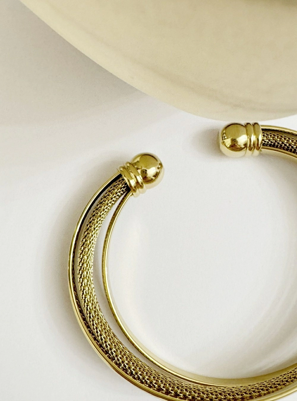 Brazalete acero triple