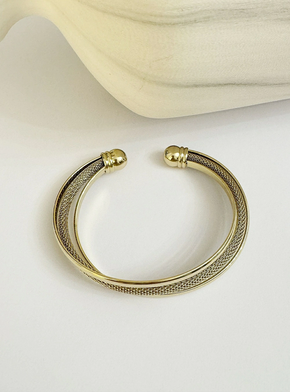 Brazalete acero triple