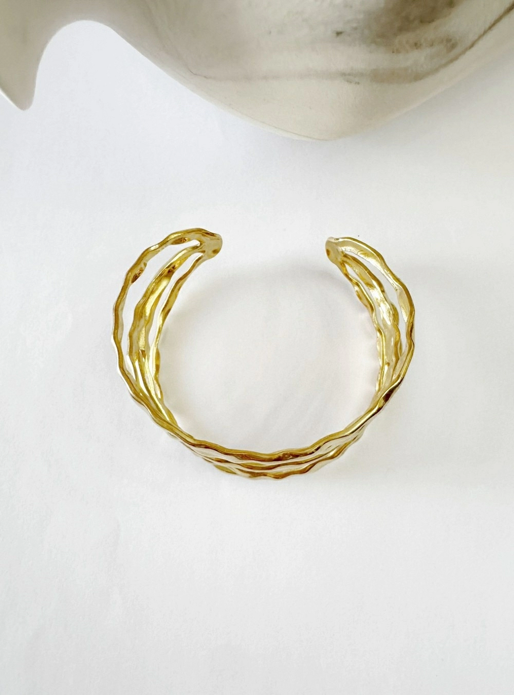 Brazalete aros rugosos