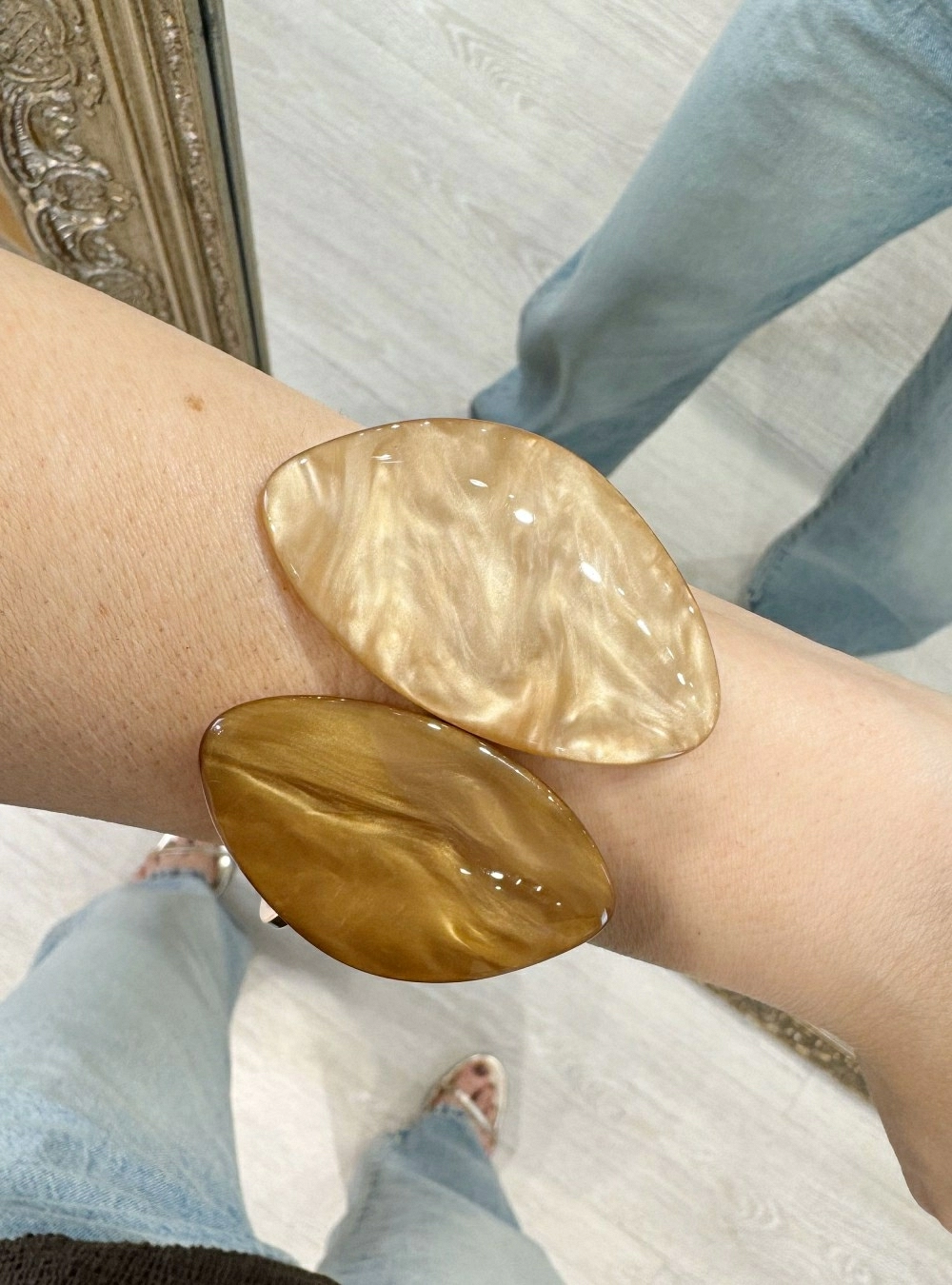 Brazalete hojas de niebla