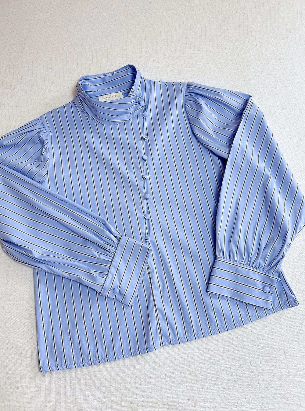 Camisa ml cruzada rayas chef Camisa ml cruzada rayas chef