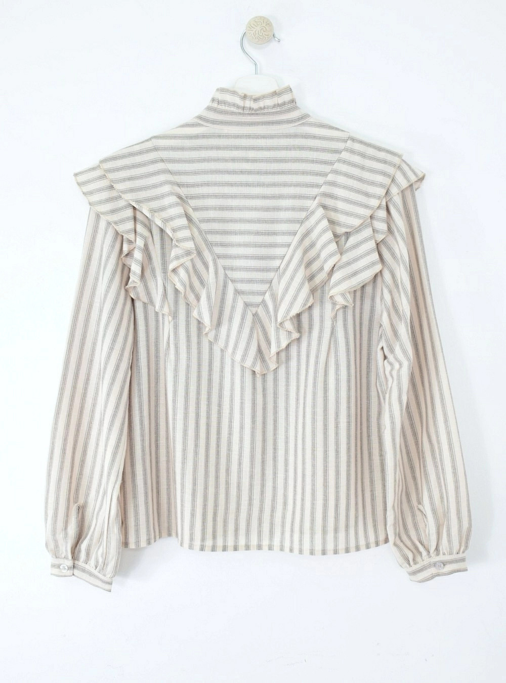 Camisa ml rayas y volantes V