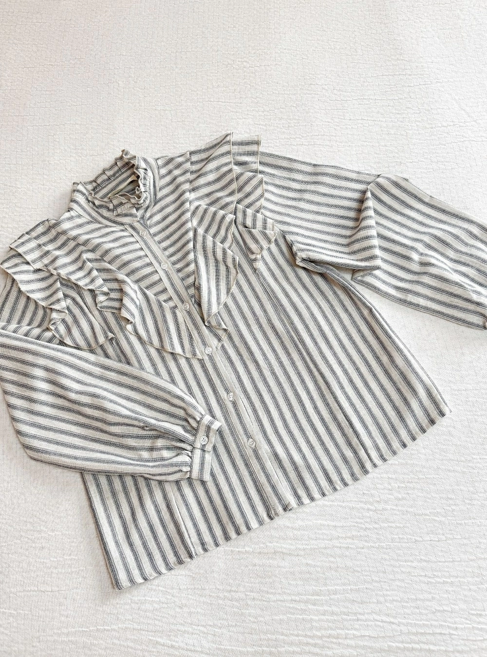 Camisa ml rayas y volantes V