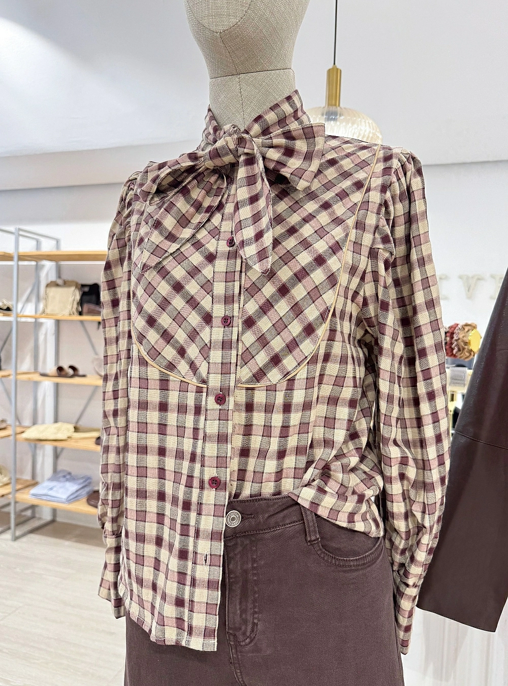 Camisa ml Vichy