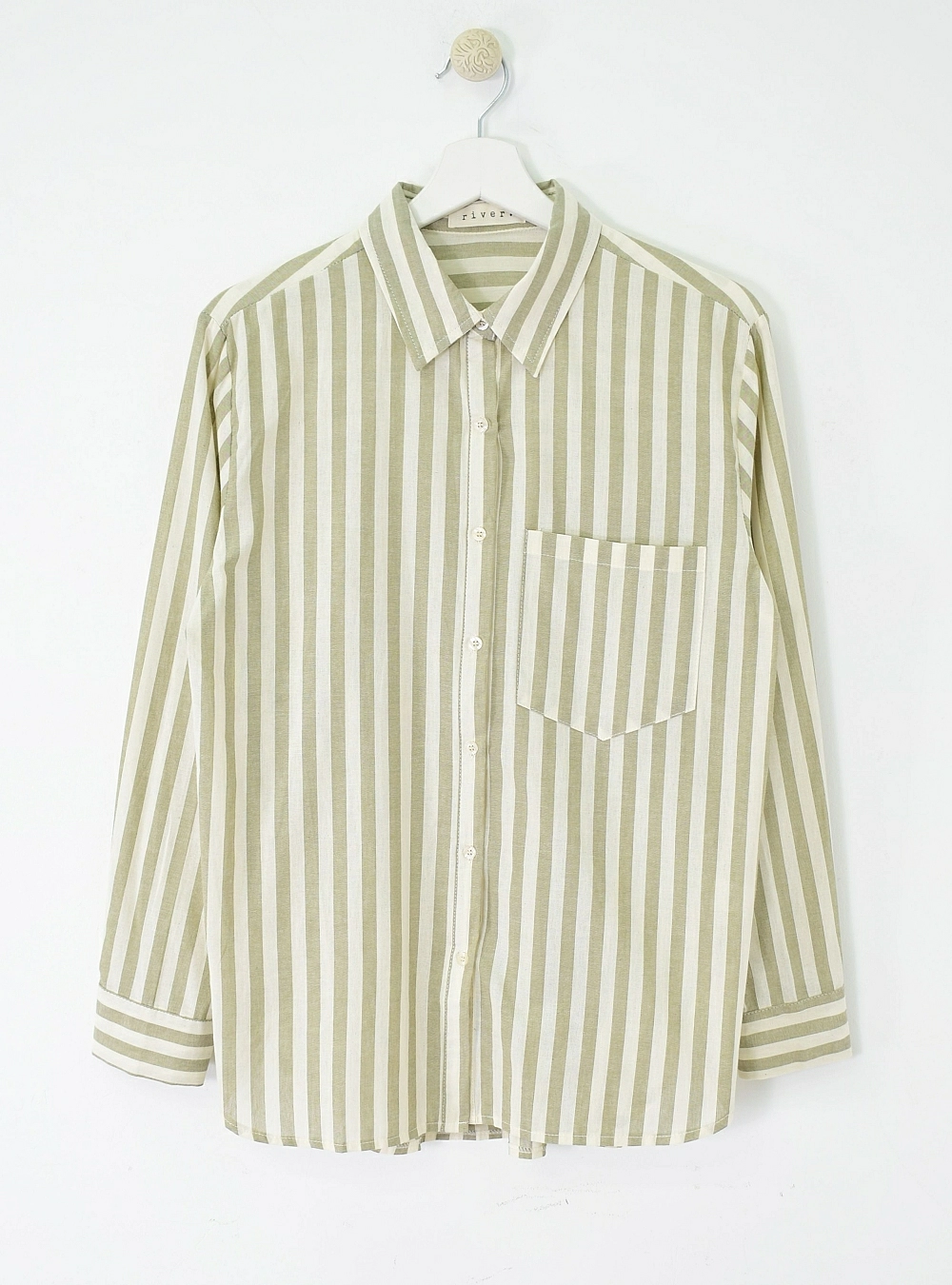 Camisa raya ancha