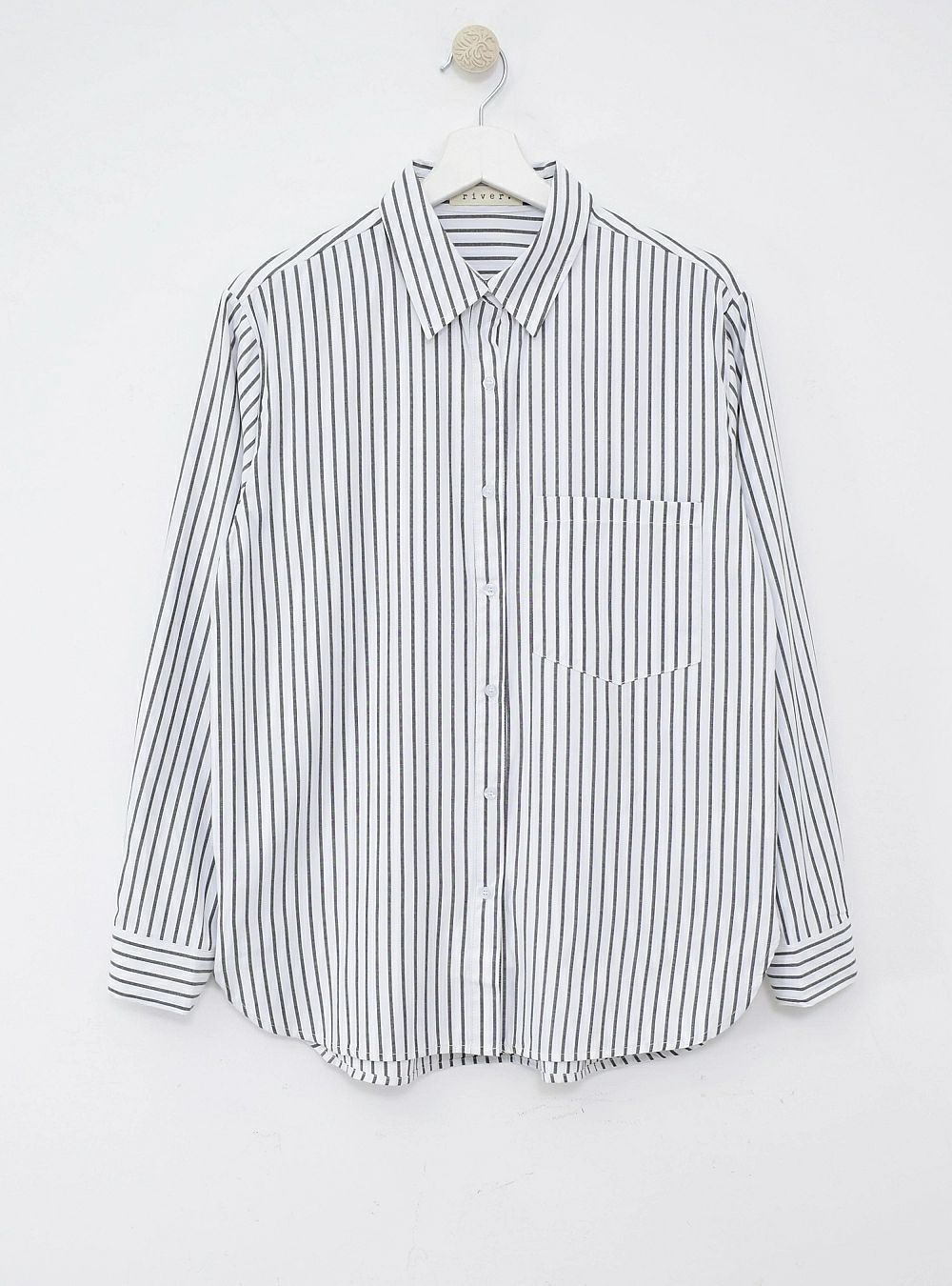 Camisa rayas y bolsillo