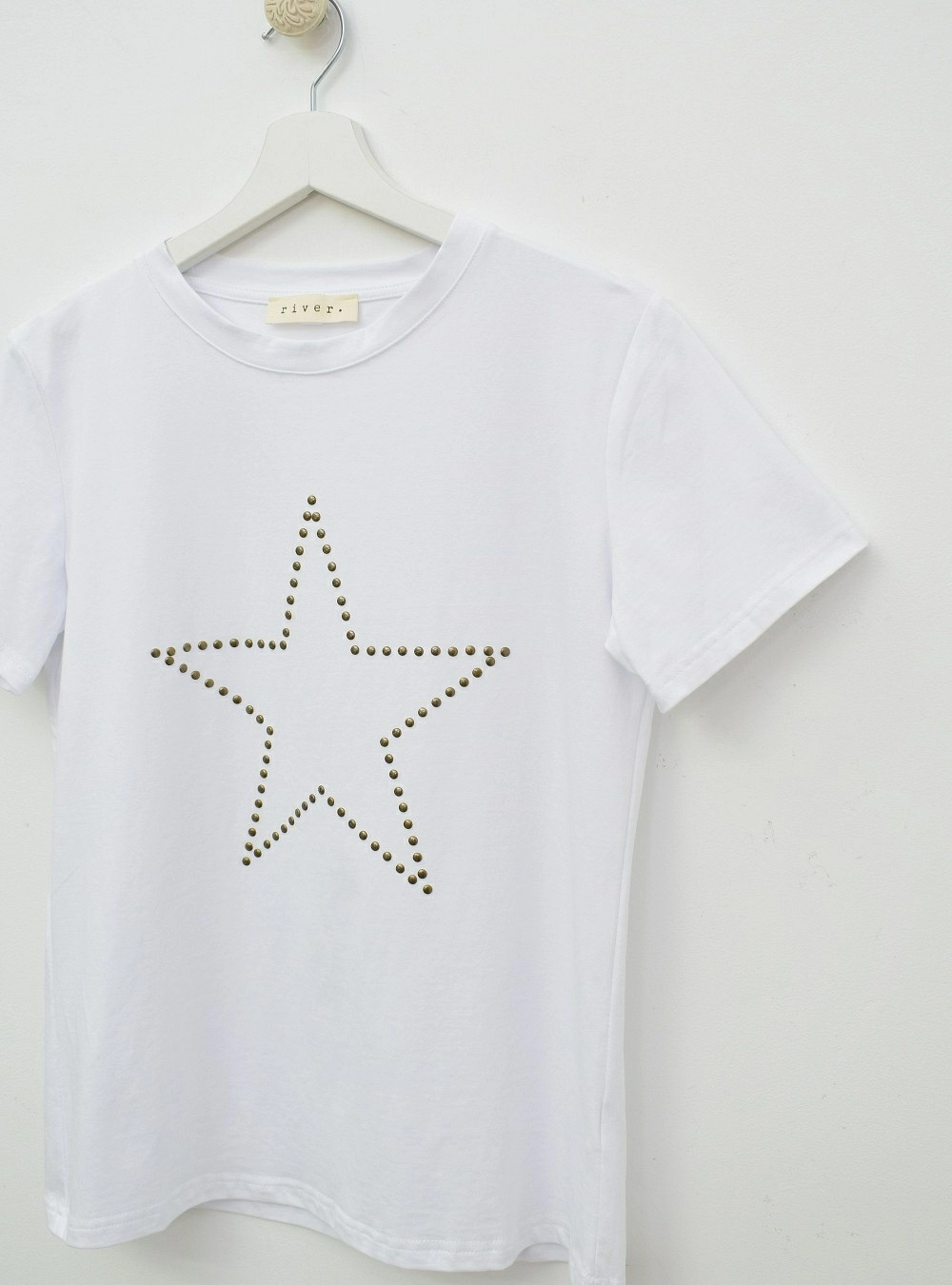 Camiseta mc estrella tachuelas Camiseta mc estrella tachuelas