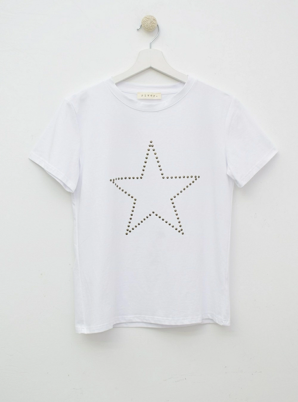 Camiseta mc estrella tachuelas Camiseta mc estrella tachuelas
