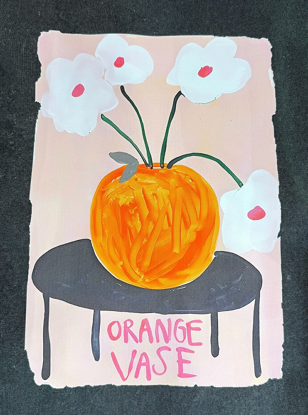Camiseta mc ORANGE VASE