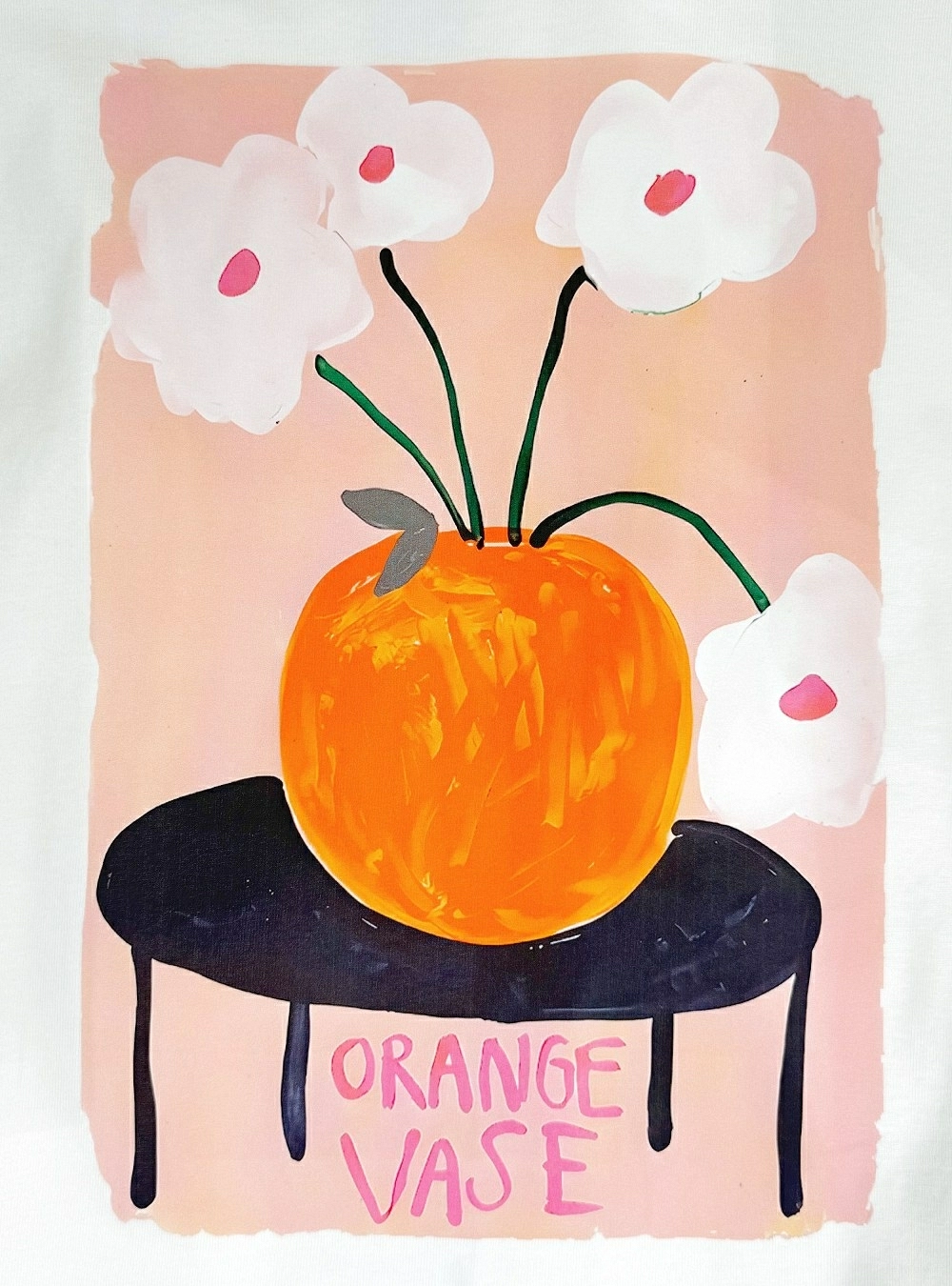 Camiseta mc ORANGE VASE