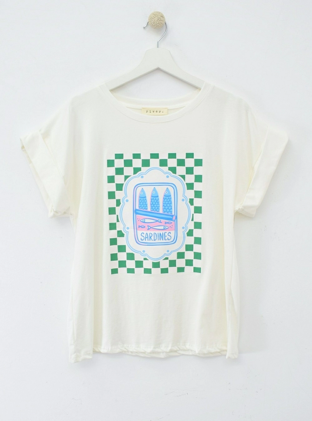 Camiseta mc Sardines tablero