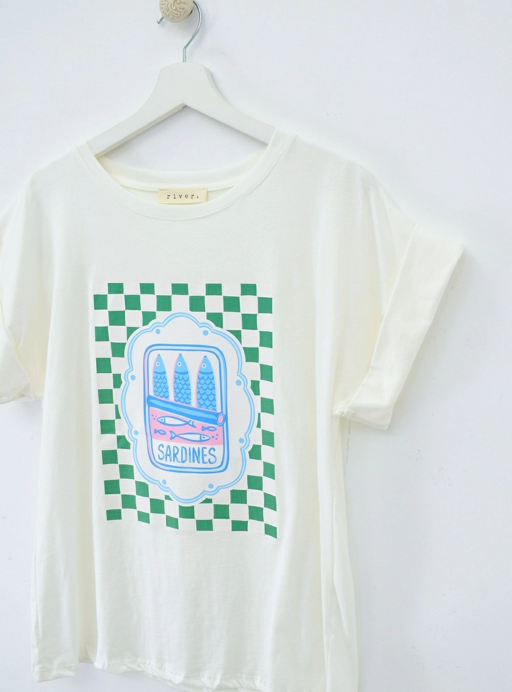 Camiseta mc Sardines tablero