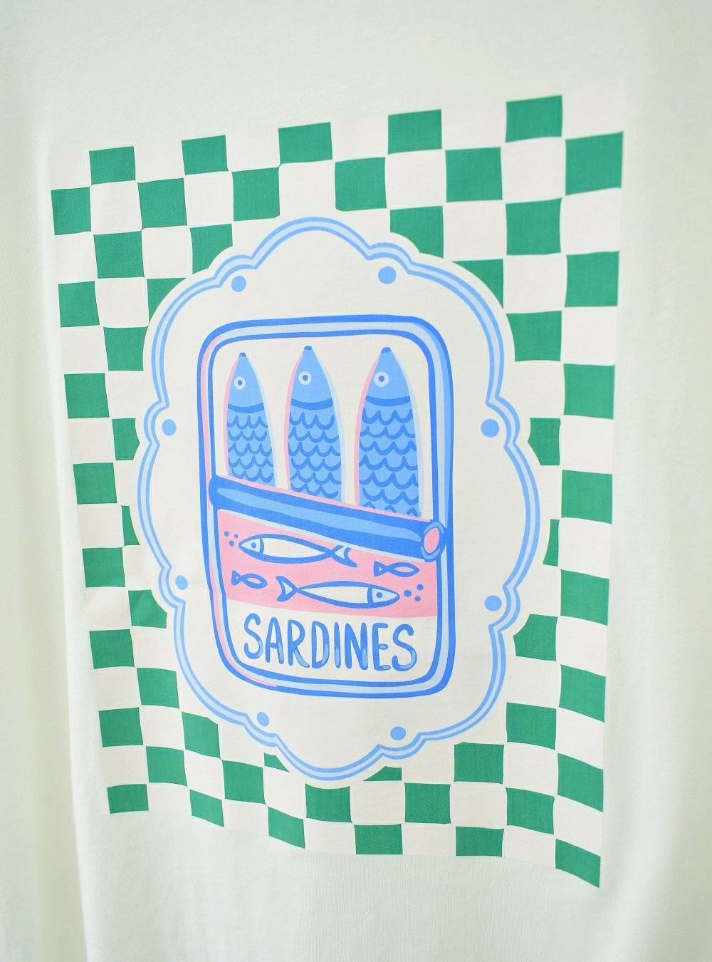 Camiseta mc Sardines tablero