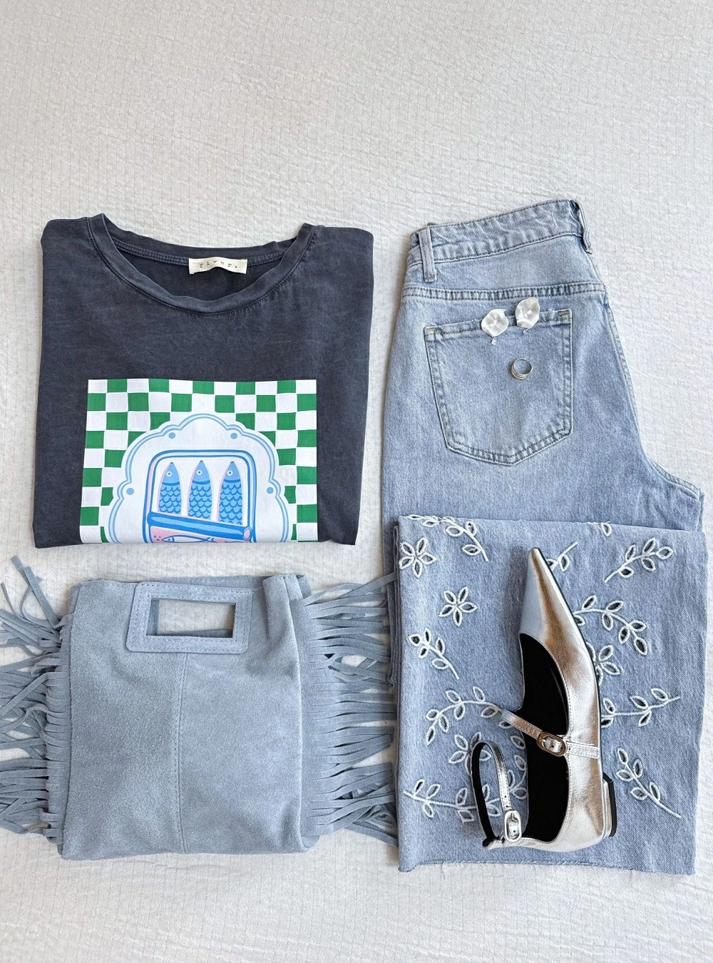 Camiseta mc Sardines tablero Camiseta mc Sardines tablero