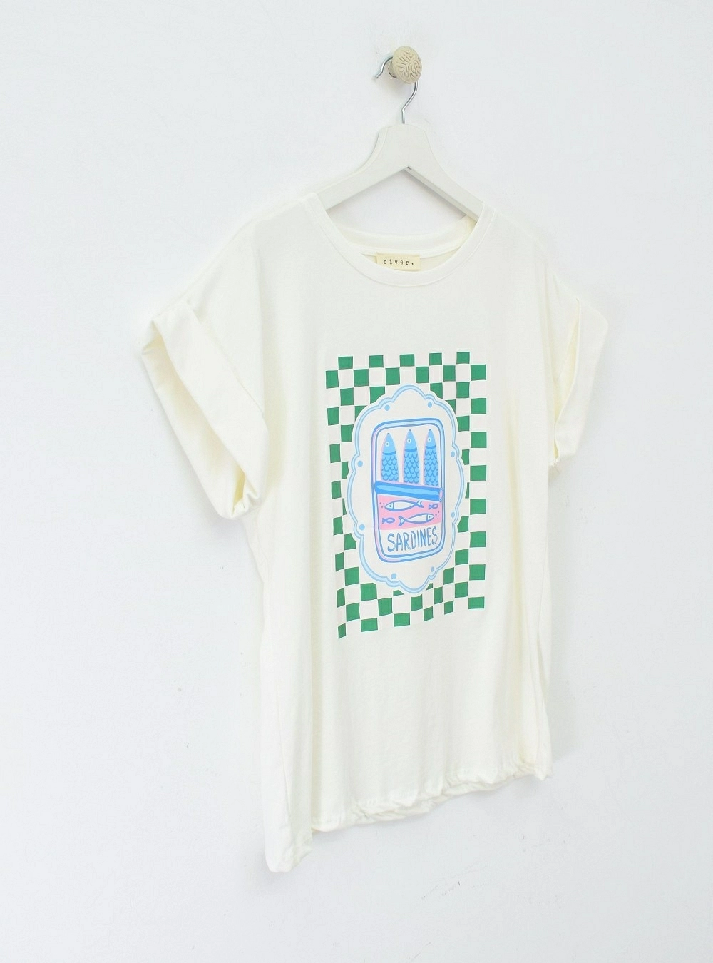 Camiseta mc Sardines tablero