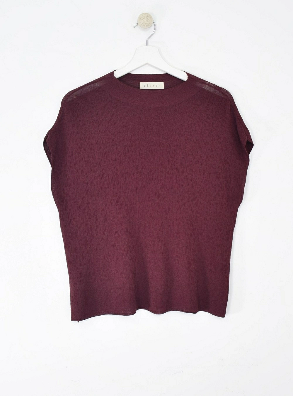 Camiseta sm tejido rugoso Camiseta sm tejido rugoso