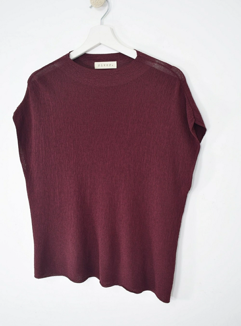 Camiseta sm tejido rugoso Camiseta sm tejido rugoso
