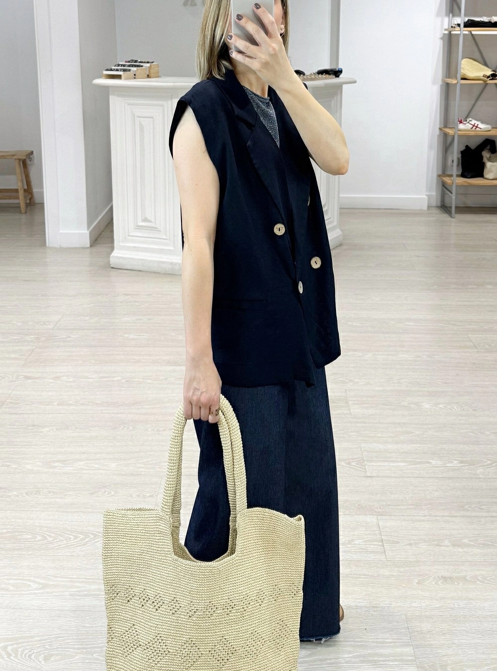 Chaleco lino