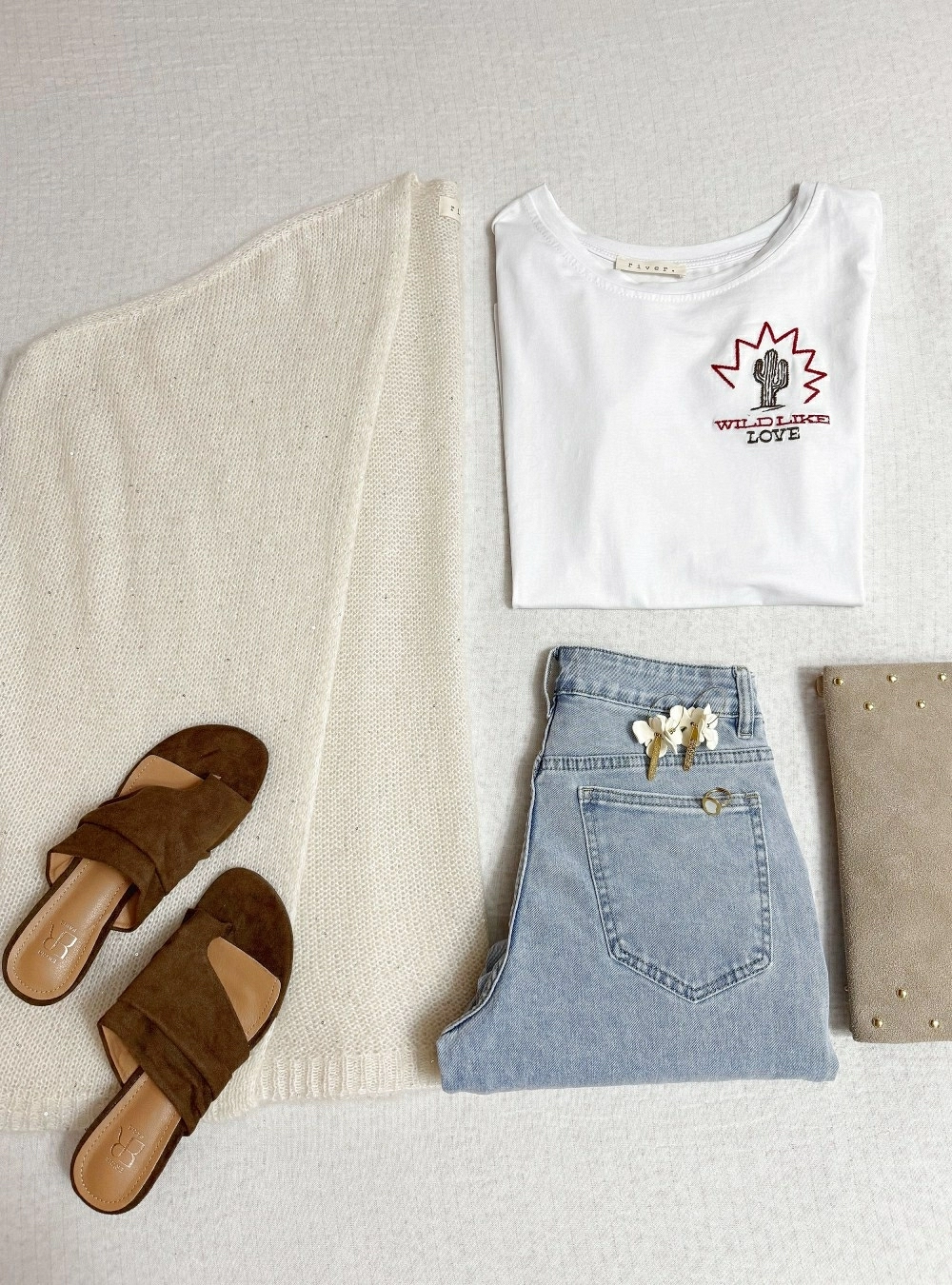 Chaleco oversize mini lentejuelas