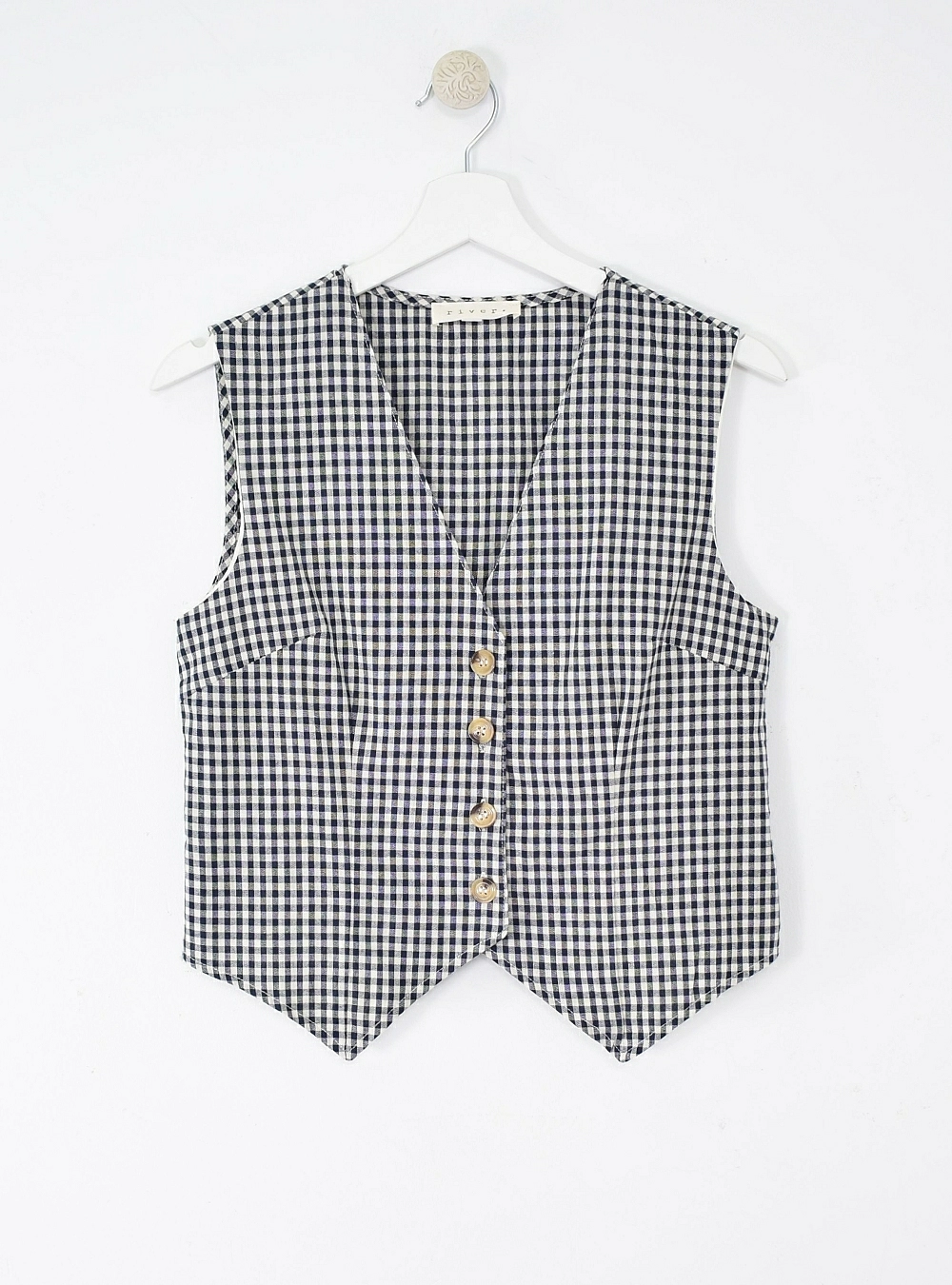 Chaleco vichy