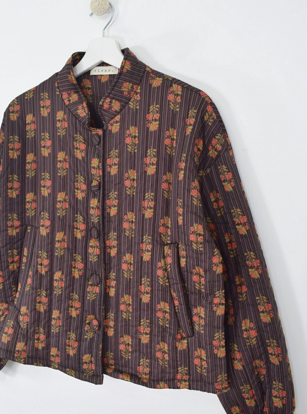 Chaqueta acolchada estampada Chaqueta acolchada estampada