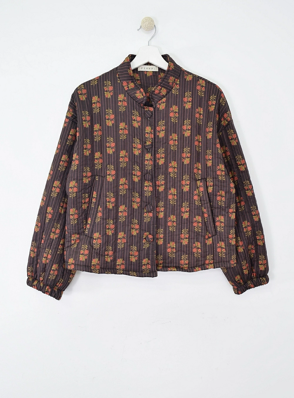 Chaqueta acolchada estampada Chaqueta acolchada estampada