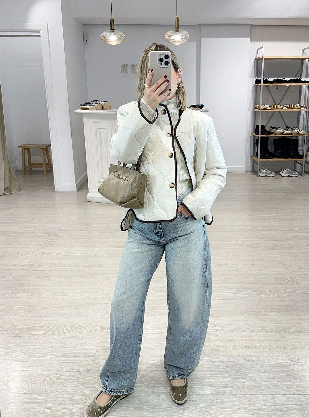 Chaqueta acolchado fino SS