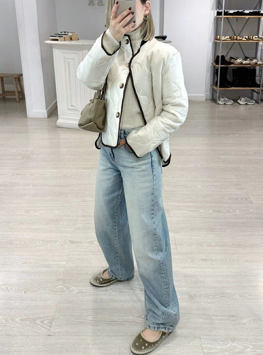 Chaqueta acolchado fino SS