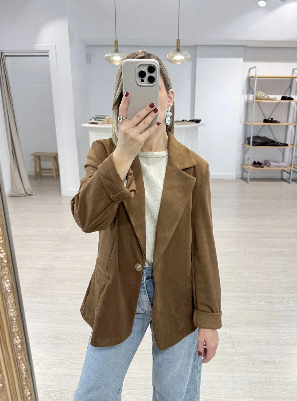 Chaqueta americana Antelina
