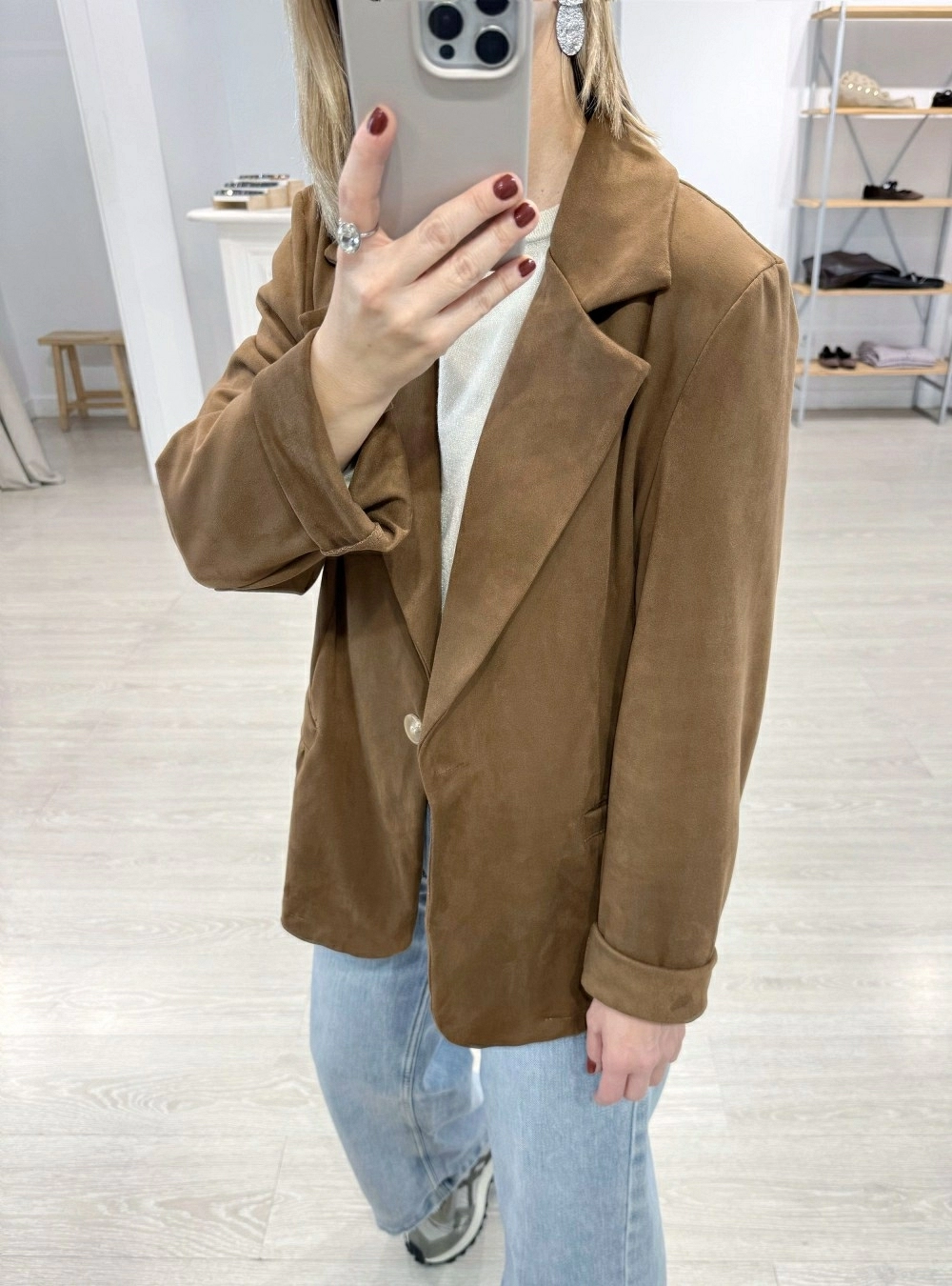 Chaqueta americana Antelina