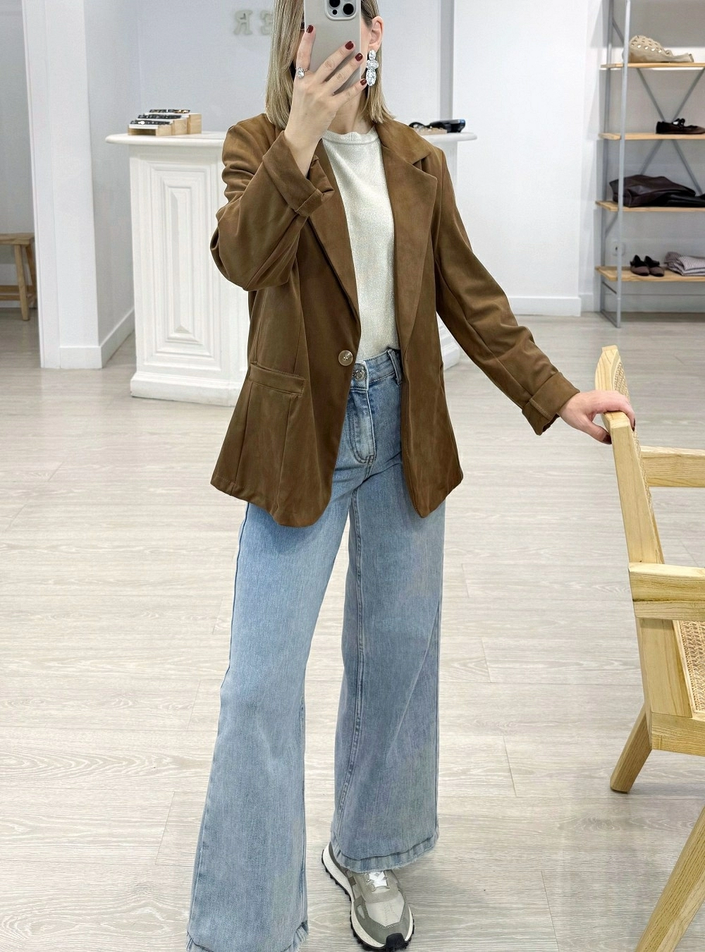 Chaqueta americana Antelina
