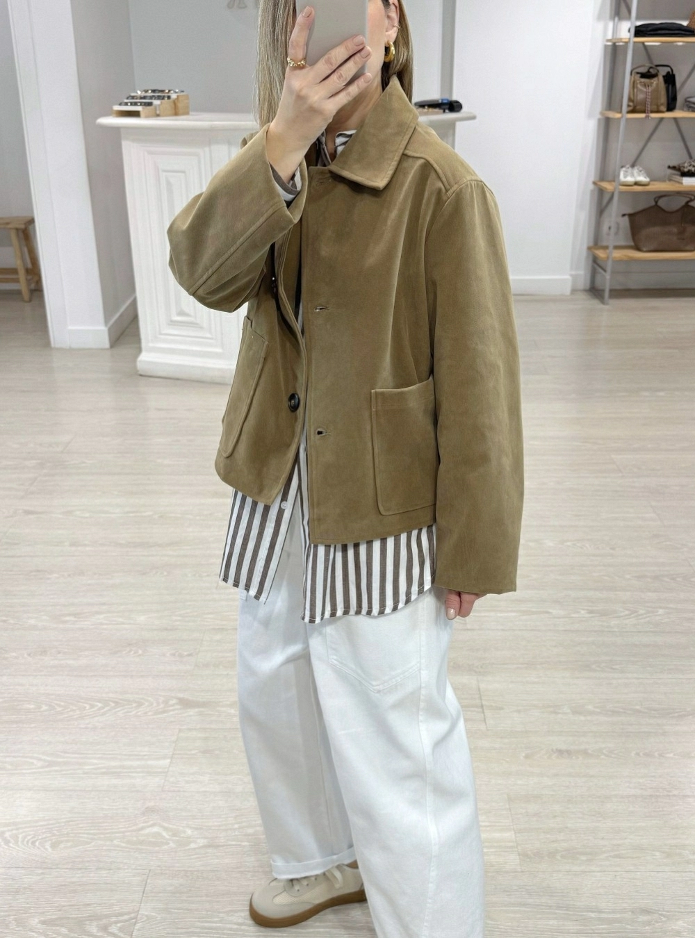 Chaqueta antelina ESLOVENIA Chaqueta antelina ESLOVENIA