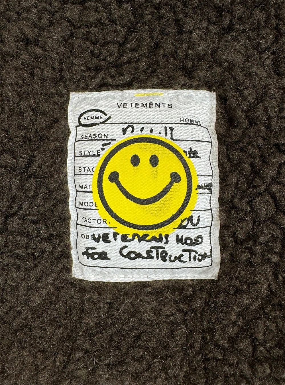 Chaqueta borreguillo smile Chaqueta borreguillo smile