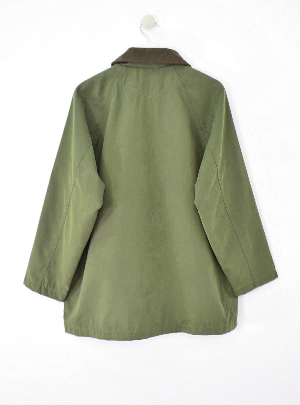Chaqueta lisa cuello pana