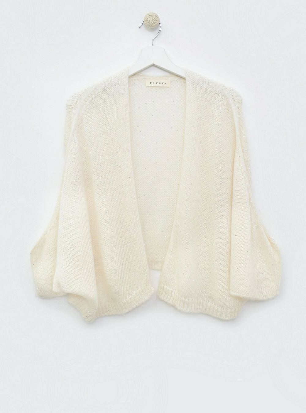 Chaqueta manga bat lentejuelas