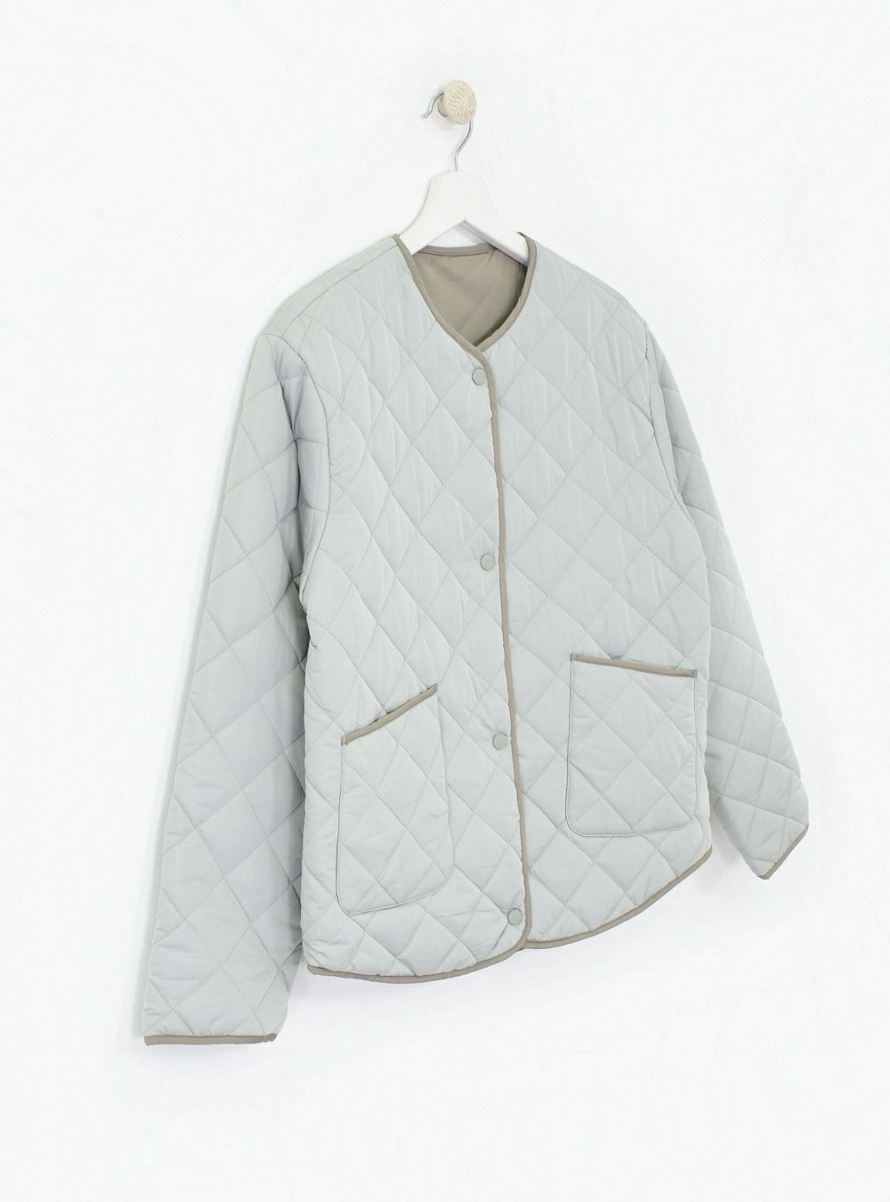 Chaqueta padding bordes