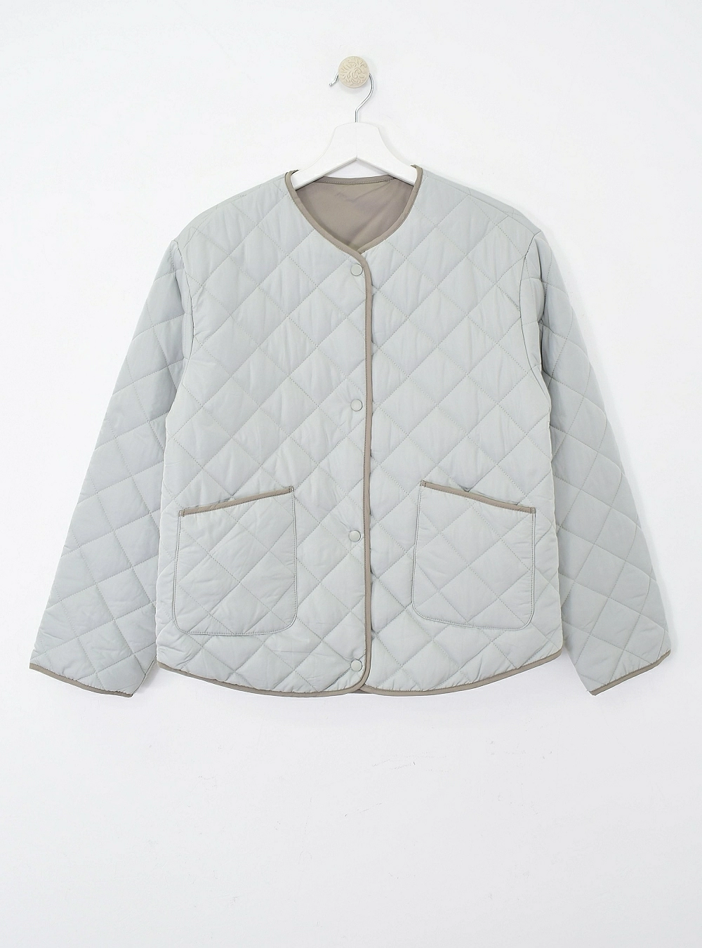 Chaqueta padding bordes