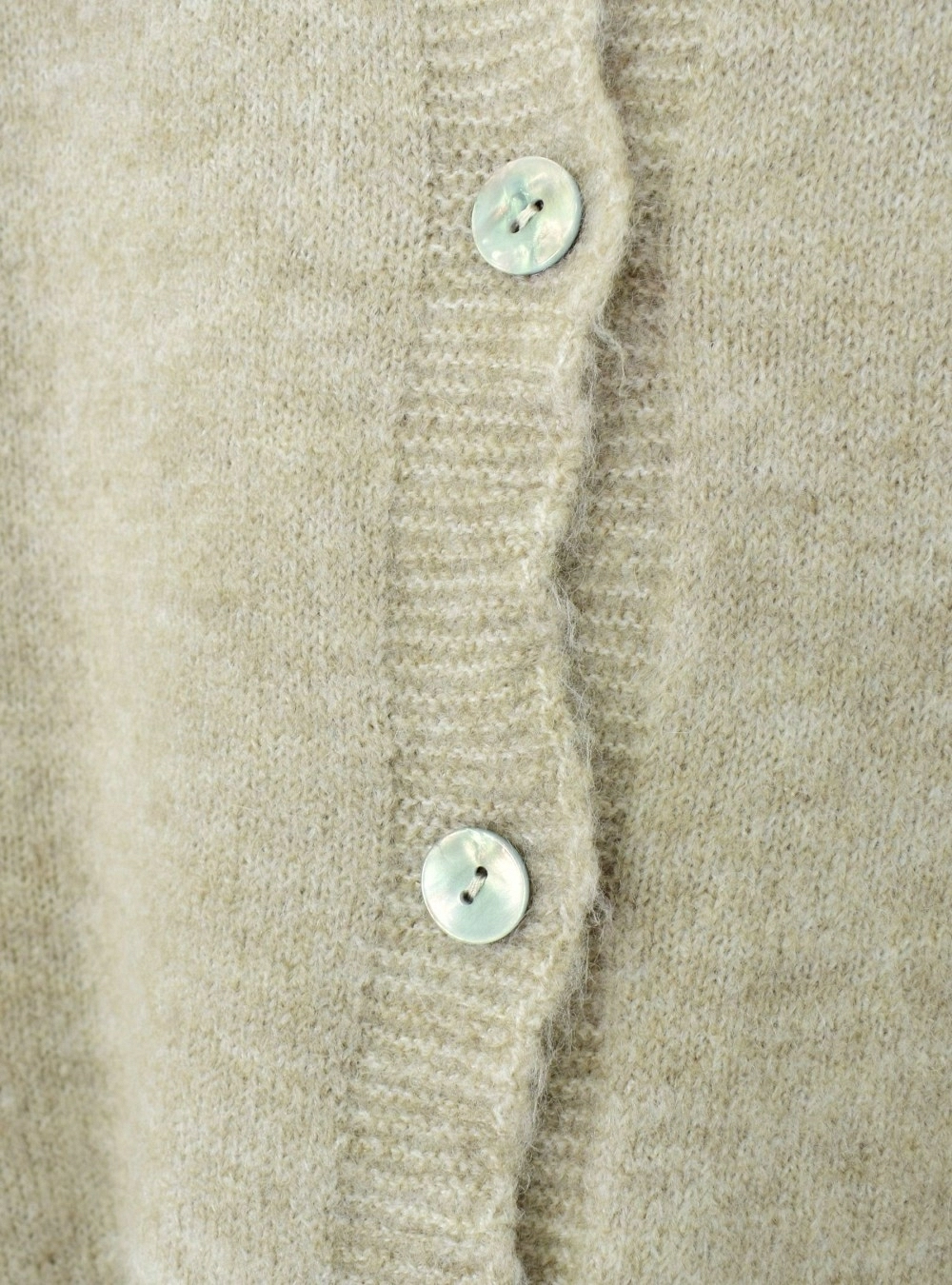 Chaqueta punto cuello bebe