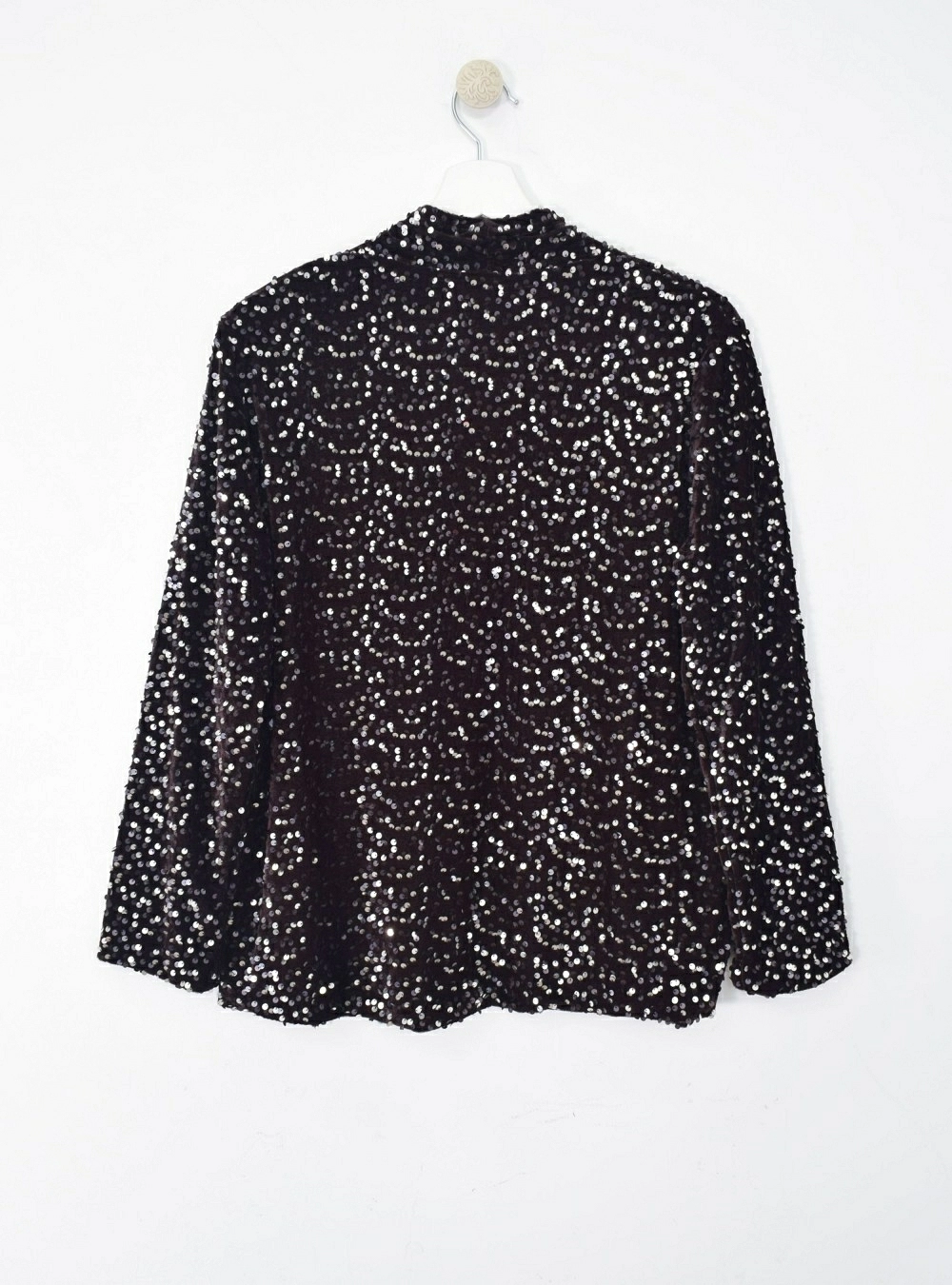 Chaqueta terciopelo con lentejuelas