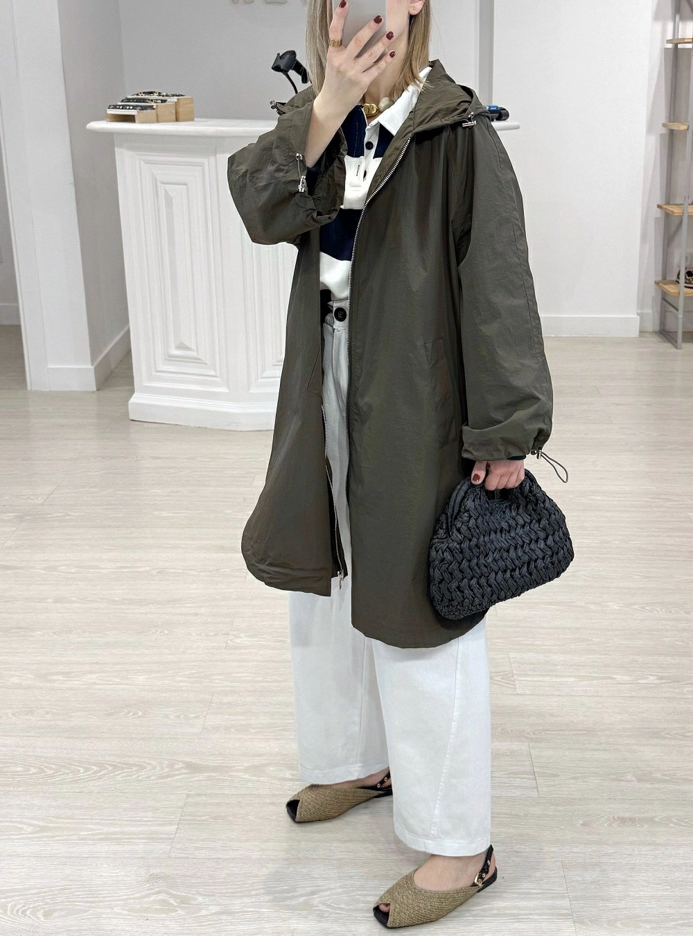 Chaqueta waterproof cremallera