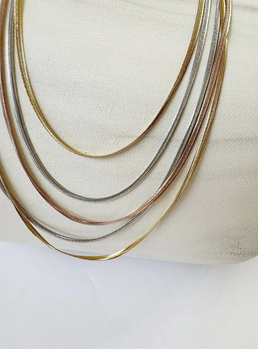 Collar cadenas colores