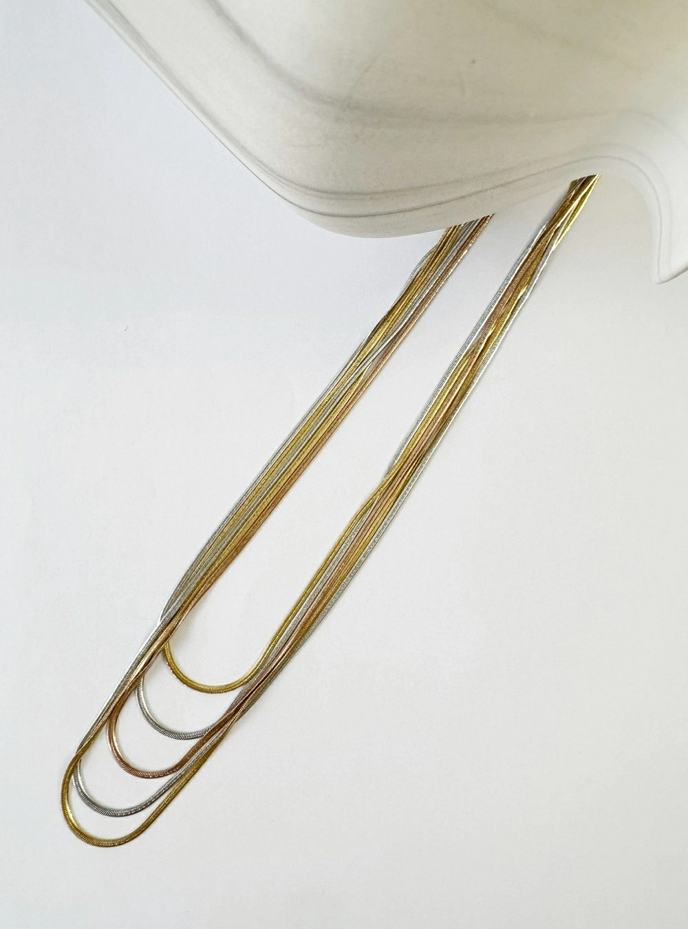 Collar cadenas colores