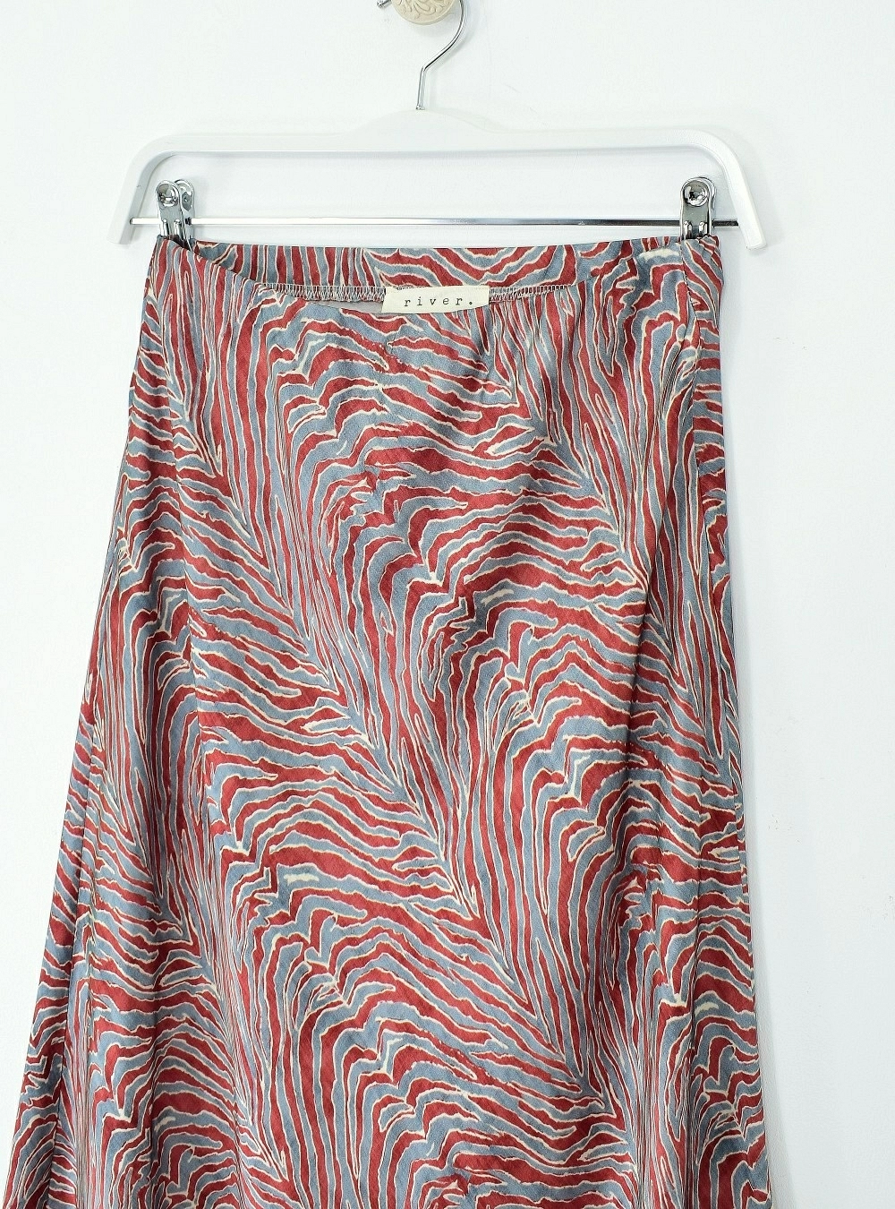 Falda print zebra