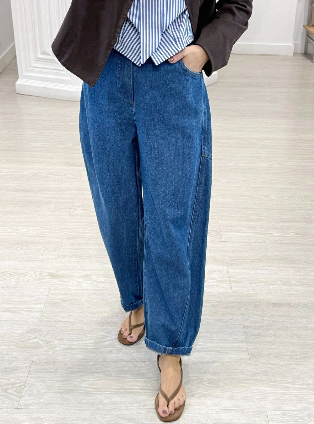 Jeans balloon ajuste denim Jeans balloon ajuste denim