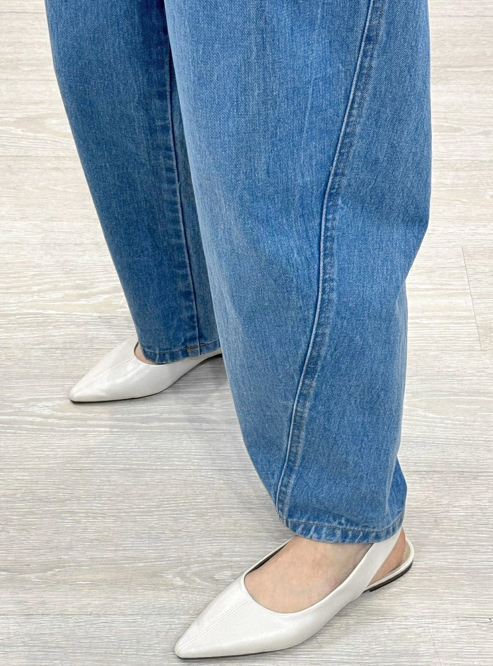 Jeans balloon ajuste denim