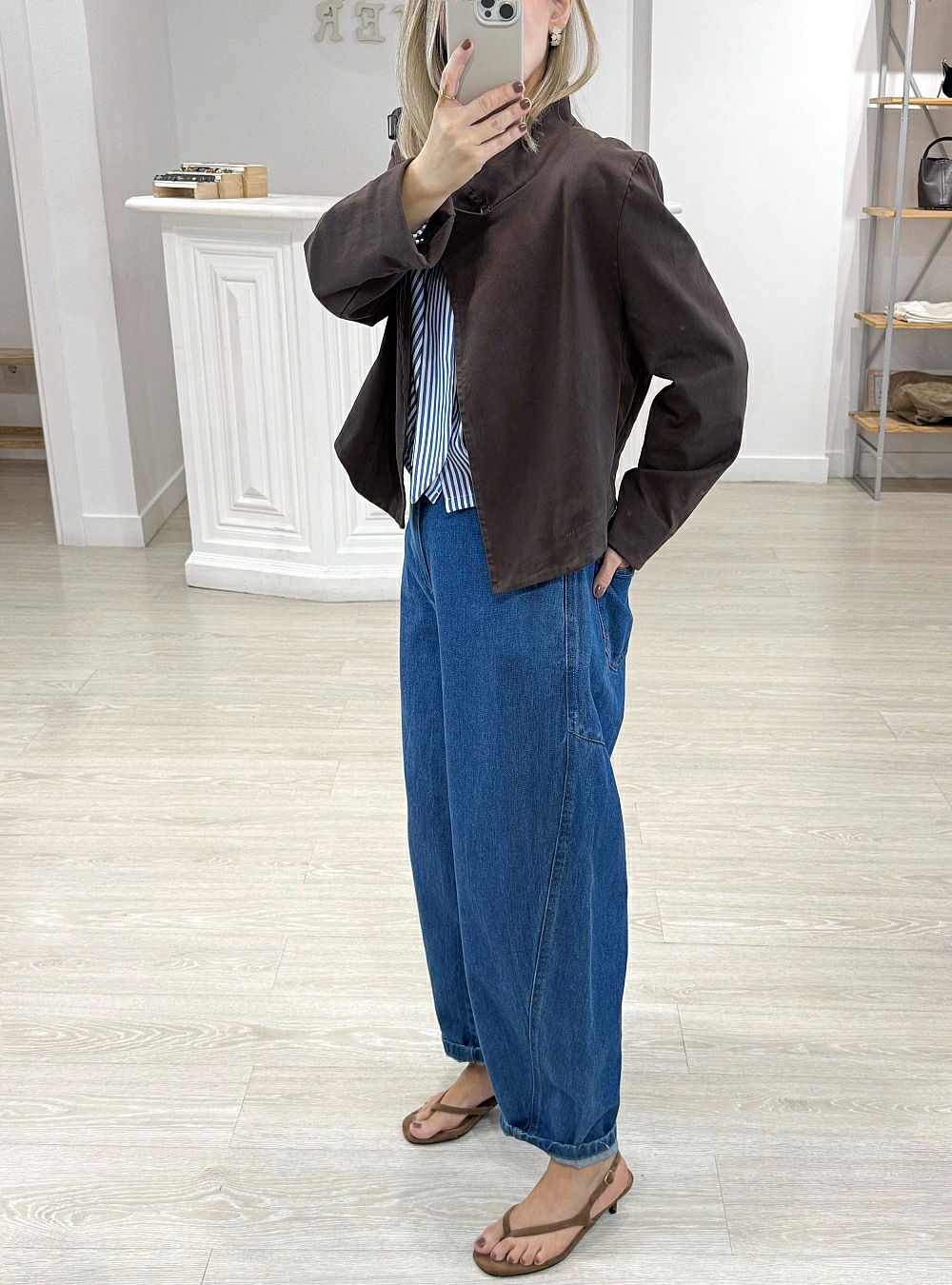 Jeans balloon ajuste denim