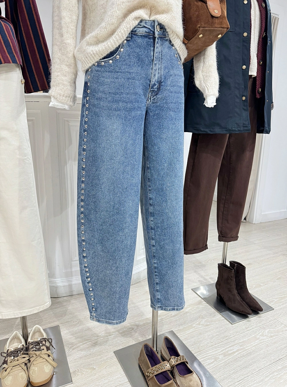 Jeans balloon remaches