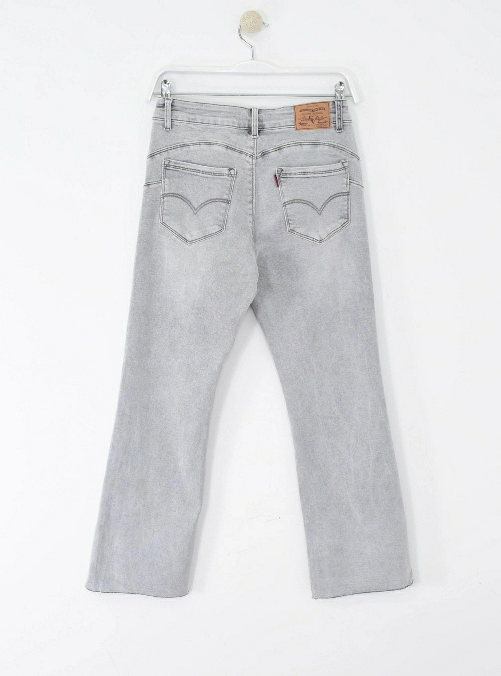 Jeans flare push up