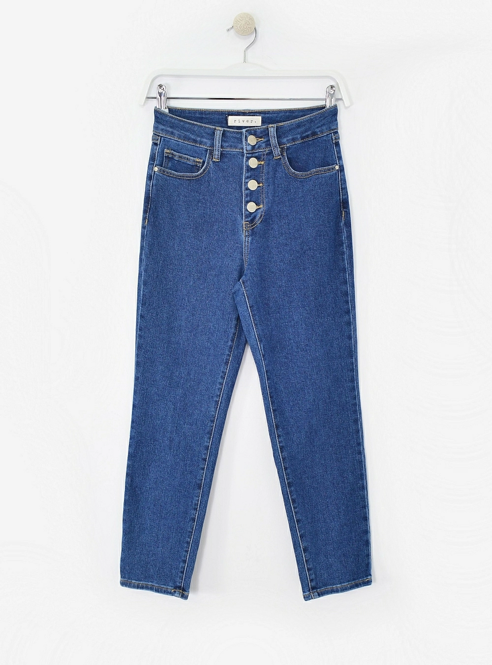 Jeans mom classic 4 botones
