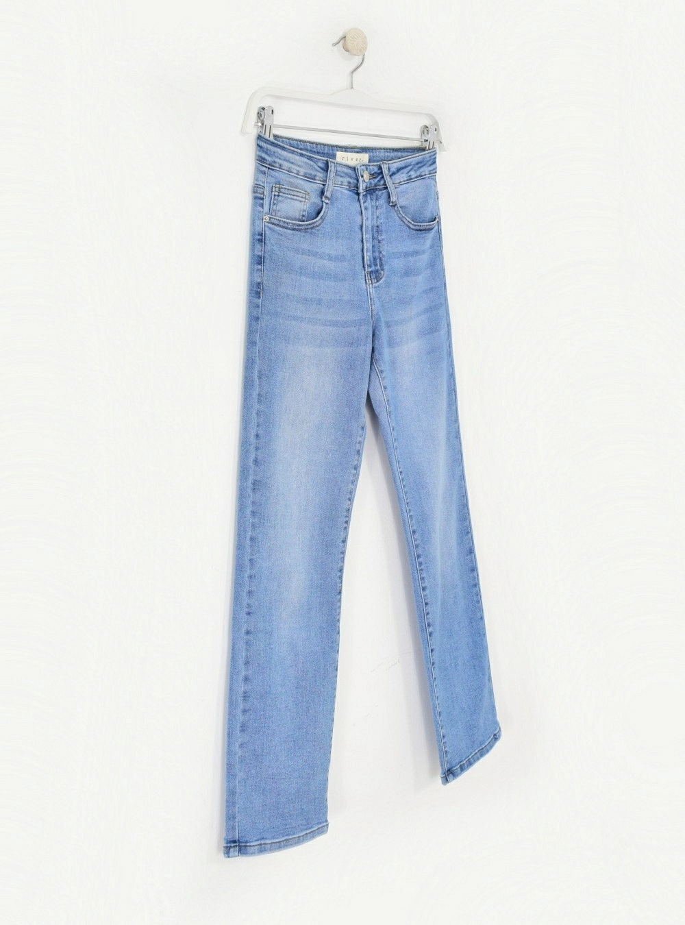 Jeans recto push up blue